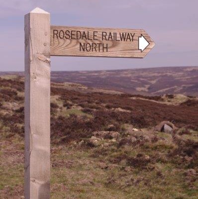 Rosedale Railway is now a walk