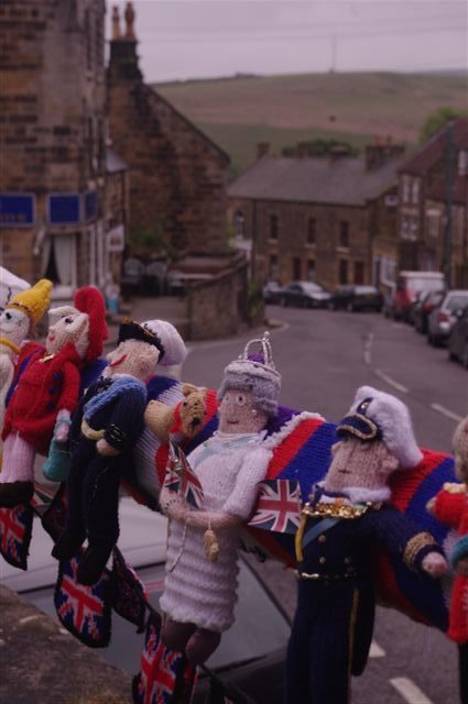 Celebrations for the Queen's Diamond Jubilee in Castleton, an event we may not have enjoyed had the Nazis succeeded in invading Britain